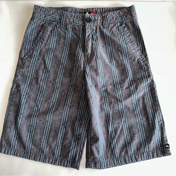 Quiksilver Other - Quiksilver Plaid Shorts W25